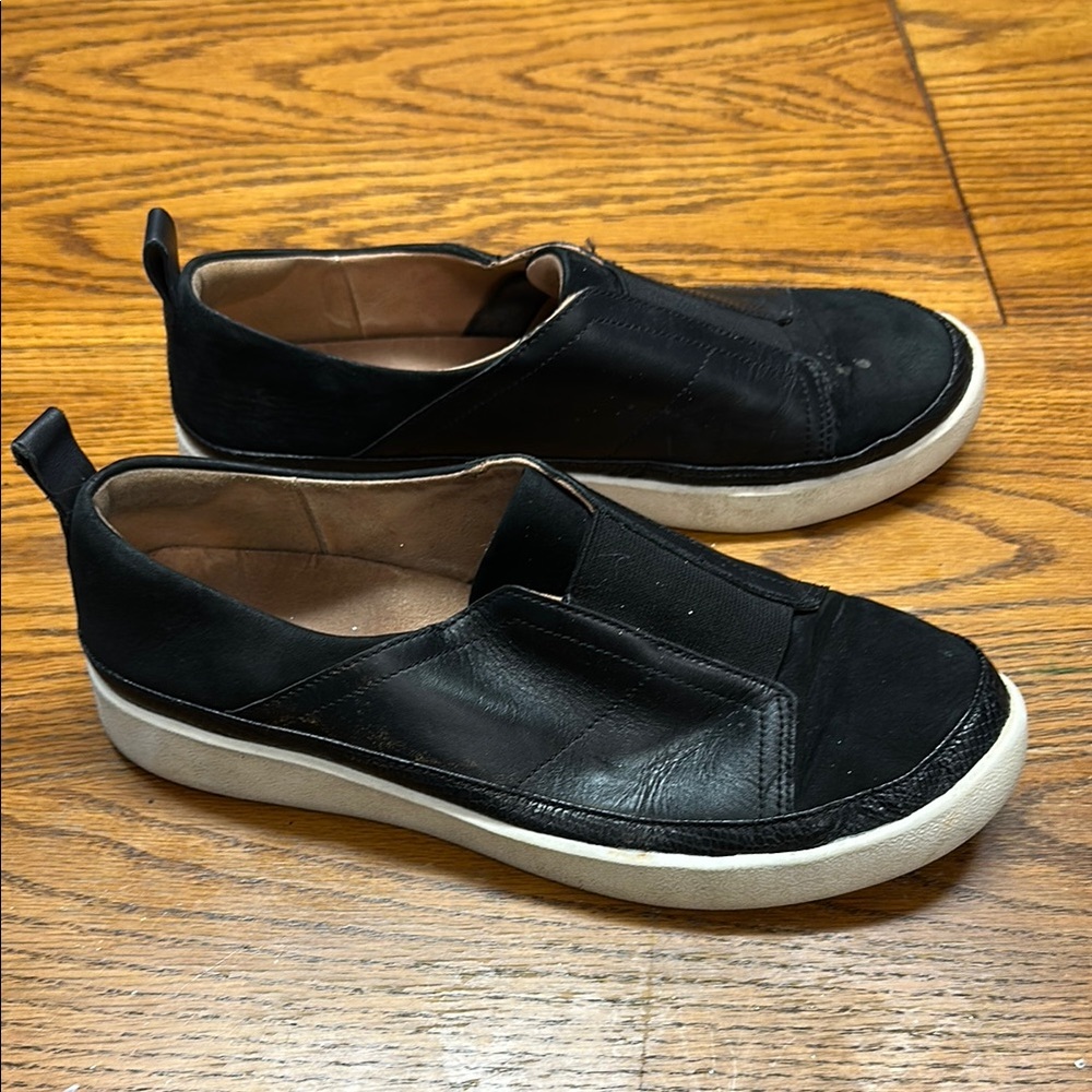 Vionic Black Slip-On Sneakers - Picture 2 of 8